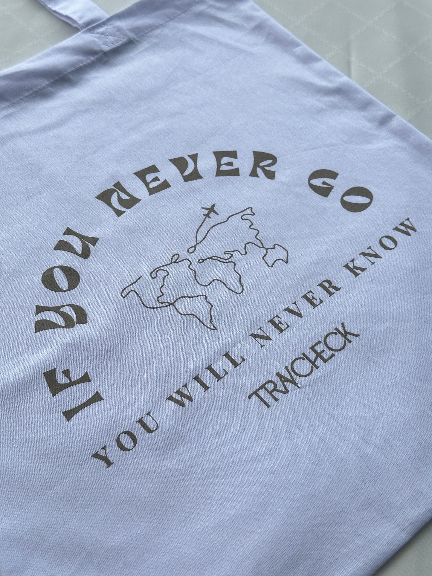 Jutebeutel „JUST GO"