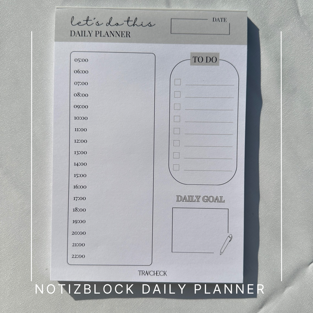Notizblock „DAILY PLANNER"