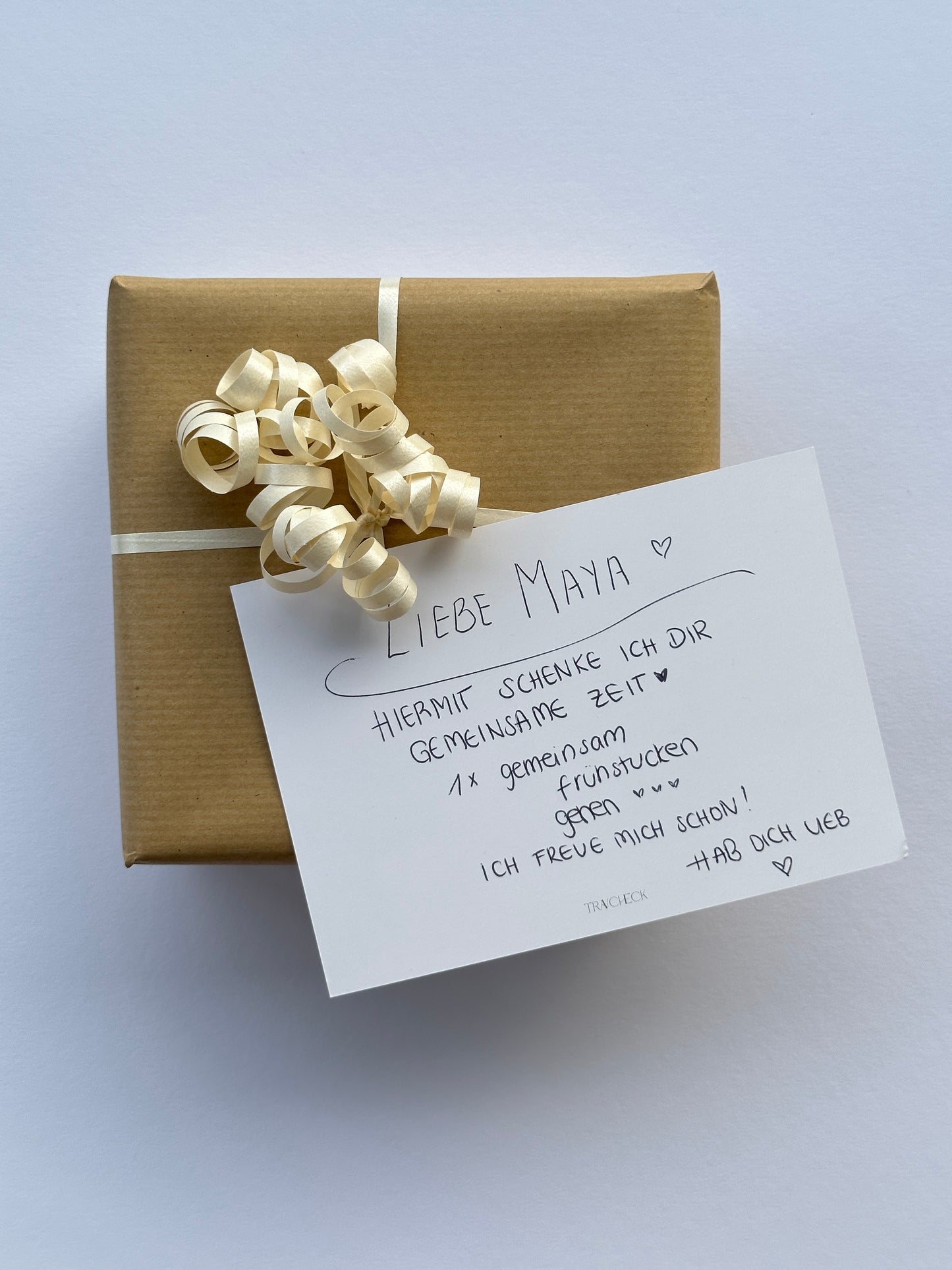 Geschenkkarte „GEMEINSAME ZEIT"